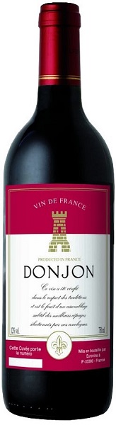 Вино Донжон (Donjon) столовое красное сухое 0,75л Крепость 12%