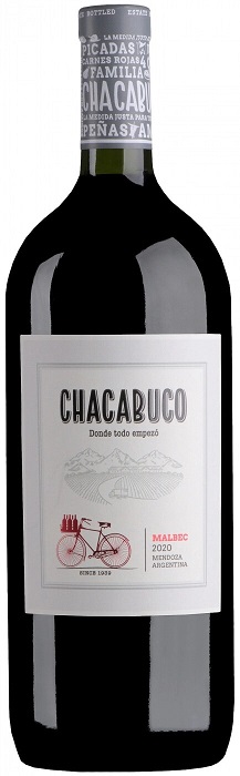 Вино Чакабуко Мальбек (Chacabuco Malbec) красное сухое 1,5л Крепость 13,5%