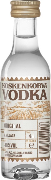 Водка Коскенкорва (Vodka Koskenkorva) 40 мл Крепость 40%