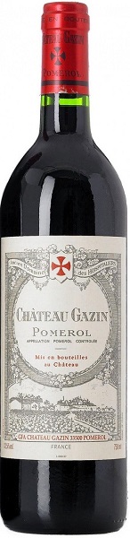 Вино Шато Газен Помроль (Chateau Gazin Pomerol) красное сухое 0,75л Крепость 13,5%