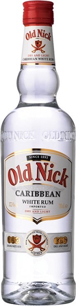 Ром Олд Ник Белый (Rum Old Nick White) 0,7л Крепость 37,5%