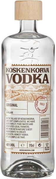 Водка Коскенкорва (Koskenkorva) 0,7л Крепость 40%