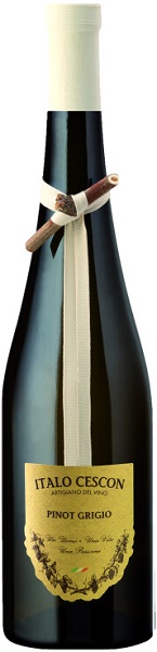 Вино Итало Ческон Пино Гриджио (Italo Cescon Pinot Grigio) белое сухое 375мл Крепость 12,5%