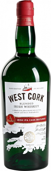 Виски Вест Корк ИПА Каск (West Cork IPA Cask) 0,7л Крепость 40%