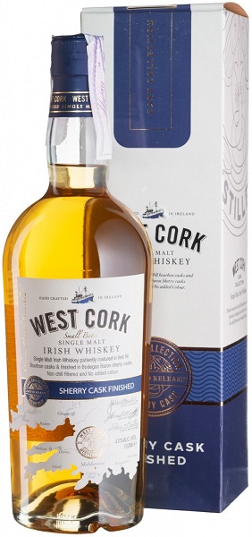Виски Вест Корк Смолл Бэтч Шерри Каск (West Cork Small Batch Sherry Cask) 0,7л 43% в коробке