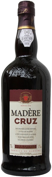 Вино Порто Круз Мадере (Porto Cruz Madere) красное десертное 0,75л Крепость 17%
