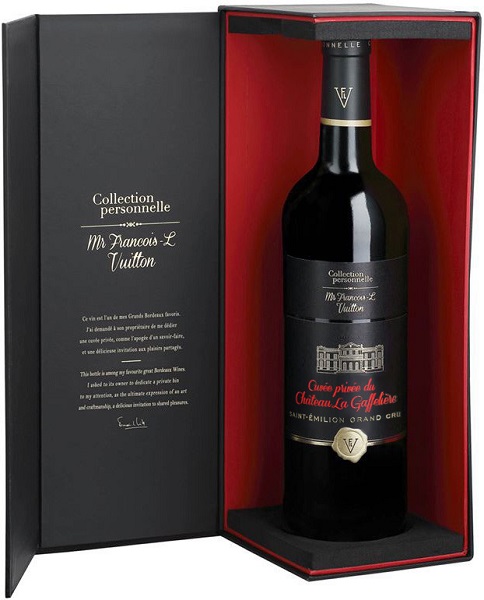 Вино Кюве Приве дю Шато ла Гафельер (Cuvee Privee) красное сухое 0,75л 13% в подарочной коробке