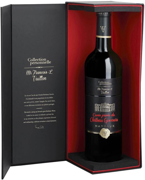 Вино Кюве Приве дю Шато Жискур (Cuvee Privee) красное сухое 0,75л 13,5% в подарочной коробке