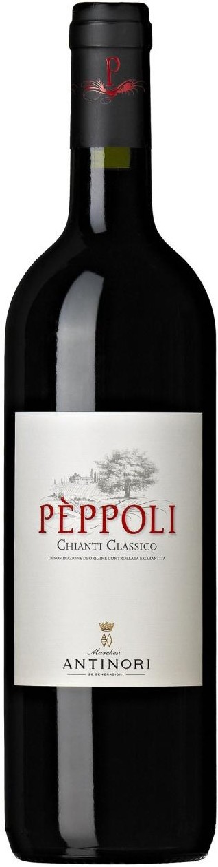 Вино Пепполи Кьянти Классико (Peppoli Chianti Classico) красное сухое 0,75л Крепость 13,5%