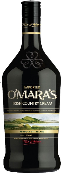 Ликер О'Мараꞌс Айриш Крим (O'Mara's Irish Cream) десертный 0,7л Крепость 17%