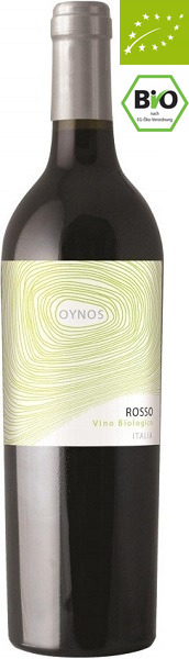 Вино Ойнос Россо Биолоджико (Organic Wine Oynos) красное сухое 0,75л Крепость 12,5%