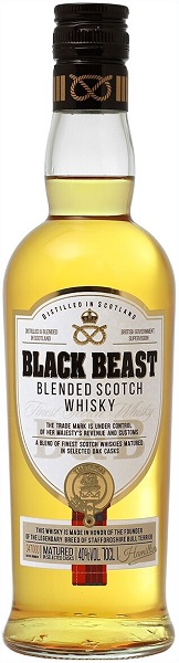 Виски Блэк Бист (Black Beast) купажированный 0,7л Крепость 40%