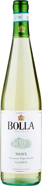 Вино Болла Соаве Классико (Bolla Soave Classico) белое сухое 0,75л Крепость 13%