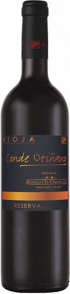 Вино Конде Отиньяно Ресерва (Conde Otinano Reserva) красное сухое 0,75л Крепость 14,5%