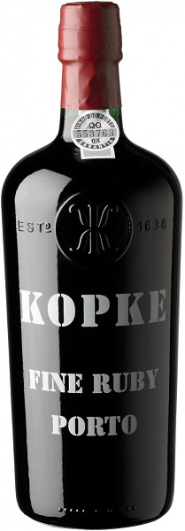 Вино ликерное Портвейн Копке Файн Руби Порто (Kopke) сладкое 0,75л Крепость 19,5%