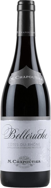 Вино Шапутье Кот дю Рон Бельрюш (M. Chapoutier Cotes du Rhone Belleruche) красное сухое 0,75л 14%