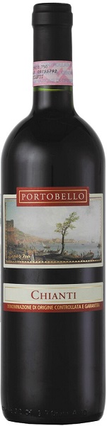 Вино Портобелло Кьянти (Portobello Chianti) красное сухое 0,75л Крепость 12,5%
