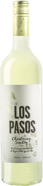 Вино Лос Пасос Шардоне-Семильон (Los Pasos Chardonnay-Semillon) белое сухое 0,75л Крепость 13%