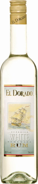 Ром Эль Дорадо Белый (Rum El Dorado White) 0,7л Крепость 37,5%