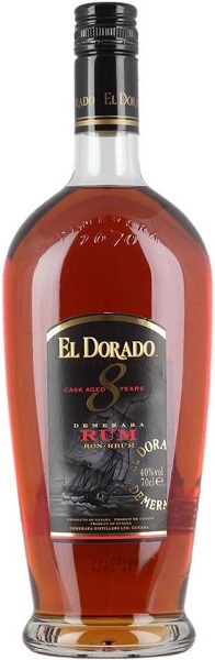 Ром Эль Дорадо (Rum El Dorado) 8 лет 0,7л Крепость 40%