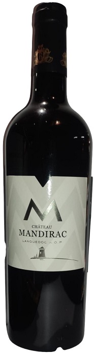 Вино Шато Мандирак (Chateau Mandirac) красное сухое 0,75л Крепость 14,5%