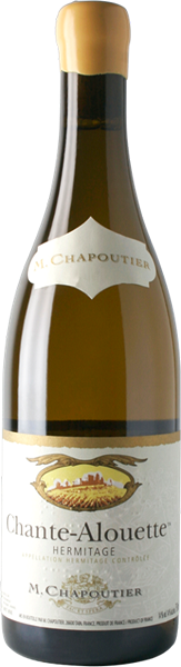 Вино М.Шапутье Эрмитаж Шант-Алуэтт (M. Chapoutier Hermitage Chante-Alouette) белое сухое 0,75л 14%