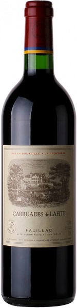 Вино Каррюад де Лафит (Carruades de Lafite) красное сухое 0,75л Крепость 12,5%