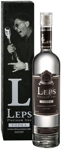 Водка Лепс (Vodka Leps) 0,7л Крепость 40% в подарочной коробке