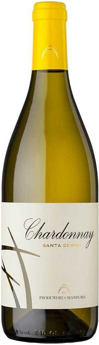 Вино Шардоне Санта Джемма (Chardonnay Santa Gemma) белое сухое 0,75л Крепость 12%
