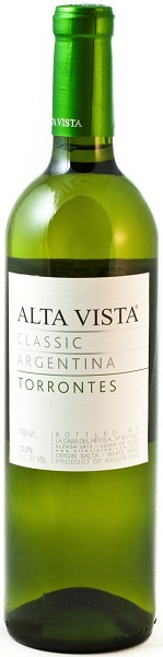 Вино Альта Виста Классик Торронтес (Alta Vista) белое сухое 0,75л Крепость 14%