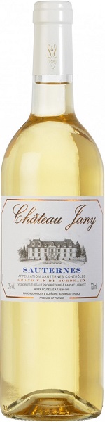 Вино Шато Жани Сотерн (Chateau Jany Sauternes) белое сладкое 0,75л Крепость 12,5%
