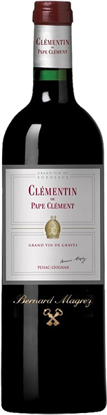Вино Клементен де Пап Клеман (Clementin de Pape Clement) красное сухое 0,75л Крепость 13%