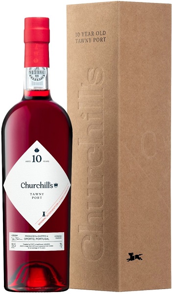 Вино ликерное Портвейн Черчилль'с Тони Порт (Churchill's Tawny Port) 10 лет красное 0,75л 19,5%