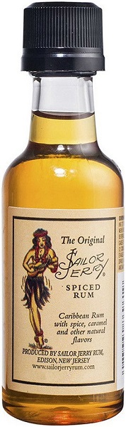 Ром Сэйлор Джерри (Rum Sailor Jerry Spiced) пряный карибский 50 мл Крепость 40%
