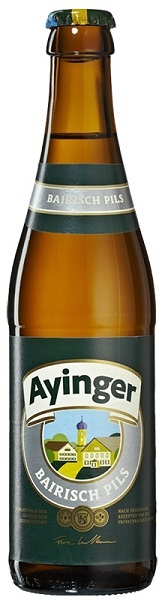 Пиво Айингер Байриш Пилс (Ayinger Bairisch Pils) светлое 0,33л 5,3% стеклянная бутылка