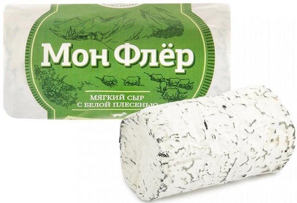 Сыр мягкий Eco Village Мон Флер 50%, 100гр