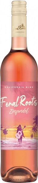 Вино Ферал Рутс Зинфандель (Feral Roots Zinfandel)  розовое полусладкое 0,75л Крепость 10,5%