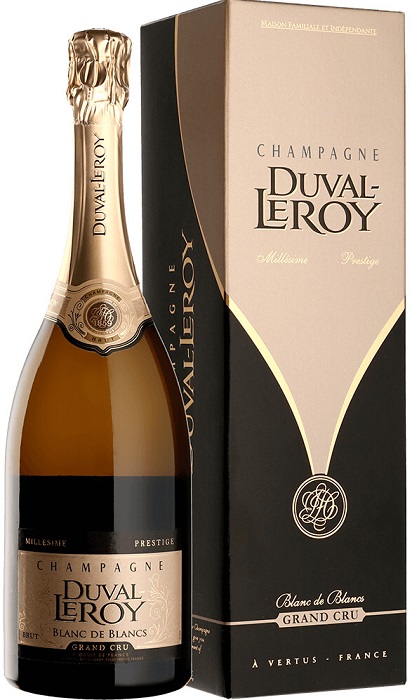 Шампанское Дюваль-Леруа Блан де Блан Гран Крю (Duval-Leroy Blanc de Blancs) белое брют 0,75л 12,5%