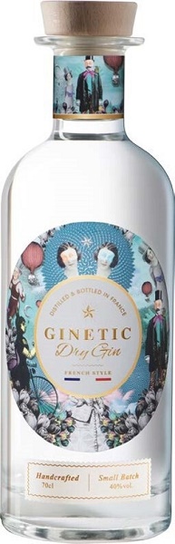 Джин Гинетик Драй (Gin Ginetic Dry) 0,7л Крепость 40%