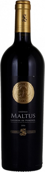 !Вино Шато де Мюсс Лаланд де Помероль (Chateau Maltus Lalande de Pomerol) красное сухое 0,75л 12,5%
