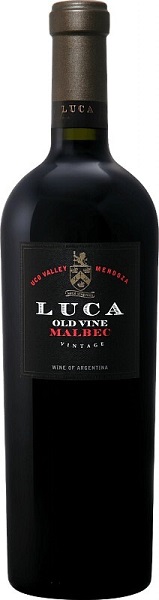 Вино Люка Олд Вайн Мальбек (Luca Old Vine Malbec) красное сухое 0,75л Крепость 13,5%  