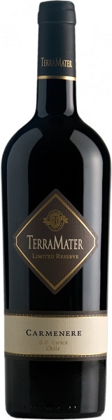Вино ТерраМатер Лимитед Резерв Карменере (TerraMater Limited) красное сухое 0,75л Крепость 13,5%