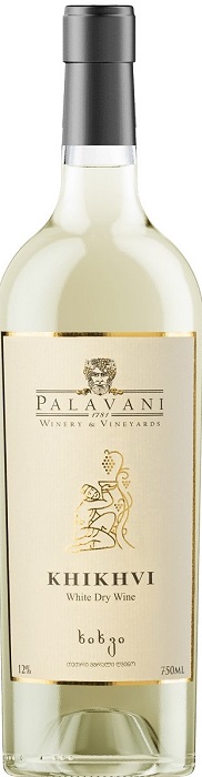 Вино Палавани Хихви (Palavani Khikhvi) белое сухое 0,75л Крепость 12%