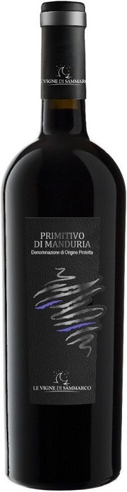 Вино Ле Винье ди Саммарко Примитиво ди Мандурия (Le Vigne di Sammarco) красное полусухое 0,75л 14%