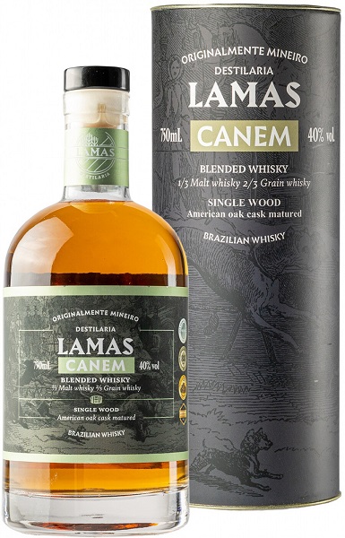 Виски Ламас Канем (Lamas Canem) 0,75л Крепость 40% в тубе
