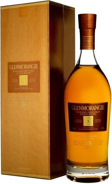 Виски Гленморанджи 18 лет (Glenmorangie 18 Years) 0,7л Крепость 43% в подарочной коробке