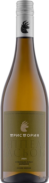 Вино Тристория Аппелласьон Совиньон Блан-Шардоне (Tristoria Appellation) белое сухое 0,75л 11,6%