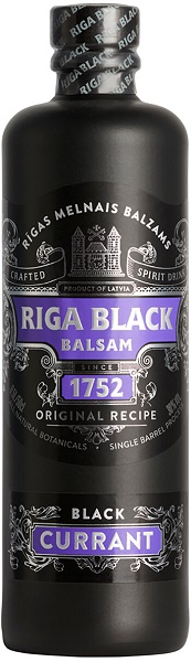 Бальзам Рижский Чёрный Черносмородиновый (Riga Black Currant) 0,5л Крепость 30%