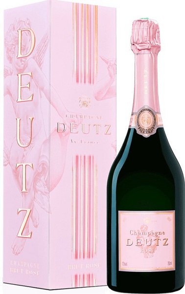 Шампанское Дейц Брют Розе (Deutz Brut Rose) розовое брют 0,75л Крепость 12% в подарочной коробке