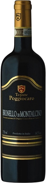 Вино Тенуте Поджокаро Брунелло ди Монтальчино (Tenute Poggiocaro) красное сухое 0,75л 14%